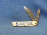 President Grover Cleveland Pocket Knife – USA – Folded 3 3/8” L – As Shown