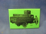 Coca Cola Pocket Mirror With 1934 Delivery Truck – 2” x 3” - As Shown