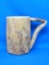Large Stein/Mug made from Piece of Wood – 7 1/2” tall – Unsigned – As shown