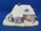 Small Resin Royal Doulton Christmas Cottage – Made in England – 5” wide