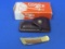 Gerber Folding Knife – Leather Sheath – Original? Box  – 6 1/8” long open