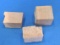 3 Pieces of Pipestone Rock – Largest is about 1 1/2” square – As shown