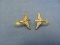 Military Sweetheart Wings & Propeller Earrings – As Shown
