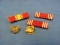 Military Ribbons & Lapel Pins – As Shown