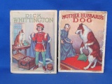 Pair of 1939 “Linenette” Children's Books – Dick Whittington & Mother Hubbard's Dog