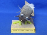 North Dakota “Turd Bird” - With Information Tag – 2 1/2” tall – What can I say?