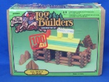 Paul Bunyan Log Builders Construction Set – All Wood – In Box