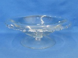 Fostoria Glass Bowl – Century Pattern – Footed Flared Round Bowl – 10 1/4” in diameter