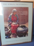 Framed Poster “60th Annual Indian Market – In Memoriam Maria Martinez - 1981”
