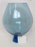 Glass Vase by La Murrina – d'arte di Murano – Signed w Original Box – 10” tall