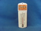Smith & Douglass Fertilizers Metal Thermometer – 2 1/2” x 7 5/8” - Works