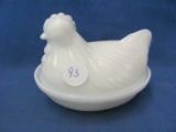 Nesting Chicken – 4 1/4” L – No Chips/Cracks – As Shown