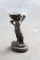 Antique Nude Lady Metal Cigar Lighter Non-Magnetic Cord is not Complete