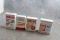 4 Vintage Band-Aid & Curad Bandaid Tins All in Good Condition