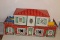 Vintage Marx Superior Metal Dollhouse with Furniture