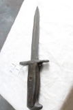 Vintage Unmarked Bayonet Believe it is for an M16 Measures 11 1/8