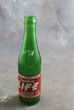 1947 Green LIFE Soda Pop Bottle 7 oz Cedar Rapids Iowa