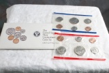 1992 U.S. Mint Uncirculated Mint Sets (2) Face Value $1.84