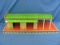 Marx Tin Litho Freight Terminal Train Station Building Playset – 10 3/4” - 28 3/4”