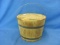 Olsen's Sweet 17 Cutlets Wood Pail With Cover – Winona MN – 5 1/2” T – As Shown
