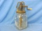 Dandy Butter Churn With Wood Paddle – Glass Jar – 14 1/4” T – Handle Turns Freely