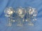 Coca Cola Glass Mugs With Handles (6) – 6 1/8” T – No Chips/Cracks – As Shown