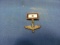 WWII Sterling Silver Propeller/Wings & Star Lapel Pin – 1.6 Grams – As Shown