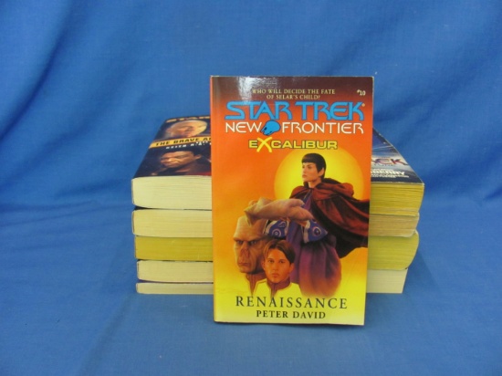 Star Trek Paperback Books (10) – As Shown