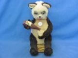 Battery Operated Bear Pouring Fruit Juice – 9 1/2” T – Not Working – As Shown