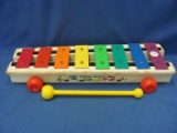 Fisher Price Xylophone #870 – 13 3/4” - Works – As Shown