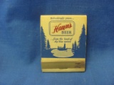 Hamm's Beer Matchbook – Few Matches Missing – As Shown