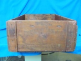 Crescent Tool Co. Wood Box – Jamestown NY – 15 1/2” x 25 1/4” - 7 1/2” T