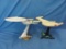 Star Trek 1992 USS Enterprise Star Ship & 1997 Romulan Bird of Prey – Appear Complete