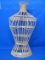 Wicker Form – Bust – 25” tall – Great for display of many items – Some short pieces are broken