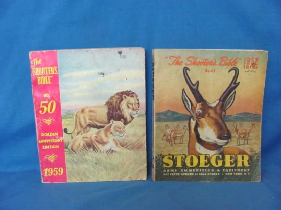 1952 & 1959 Stoeger “The Shooter's Bible” Catalogs No. 43 & No. 50 – Soiled