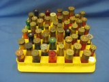 Plastic Twin-50 Loading Block With Shells – Majority Are Full – As Shown