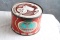 Vintage S and W One Pound Advertising Coffee Can with Original Lid