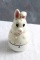Vintage Bunny Rabbit Figural Egg Timer - Tested & Works Great
