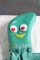 1965 GUMBY Toy Hand Puppet by Lakeside Industries