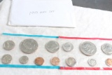 1973 United States Mint Uncirculated Coin Sets (2) w/ D and P $3.83 Face