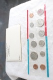 1972 United States Mint Uncirculated Coin Sets (2) w D and P $1.83 Face