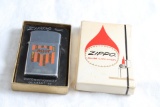 1966 Zippo Slimline AGAR Advertising Lighter in Original Box