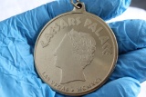 1991 Caesars Palace Las Vegas Nevada Goldtone Medallion 2