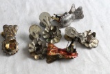6 Antique Christmas Tree Candleholders Clip On MADE IN GERMANY