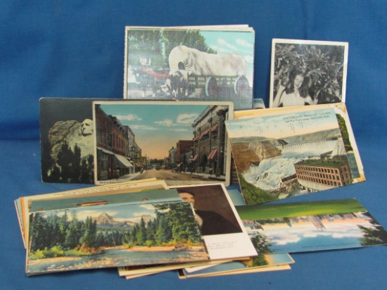 Postcards (250) – Majority Unused – As Shown