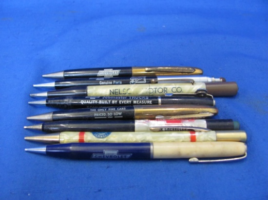 Chevrolet Chevy Advertisement Mechanical Pencils (8) – As Shown