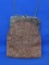 Copper Colored Thread Evening Purse – Marked “HL USA” - 6 1/2” x 8”