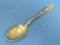 Vintage Sterling Silver Spoon with Initial “E” - 5 1/4” long – Weight is 13.7 grams