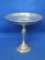 Sterling Silver Compote – 5 5/8” tall – 5 1/2” in diameter – Weighted Base