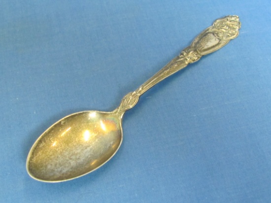 Vintage Sterling Silver Spoon with Initial “E” - 5 1/4” long – Weight is 13.7 grams